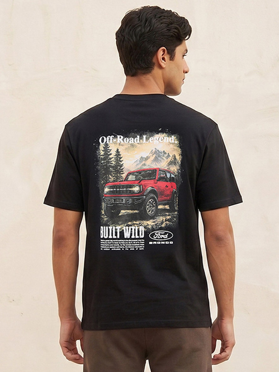 Ford Regular Fit Crew Neck Short Sleeves T-Shirt