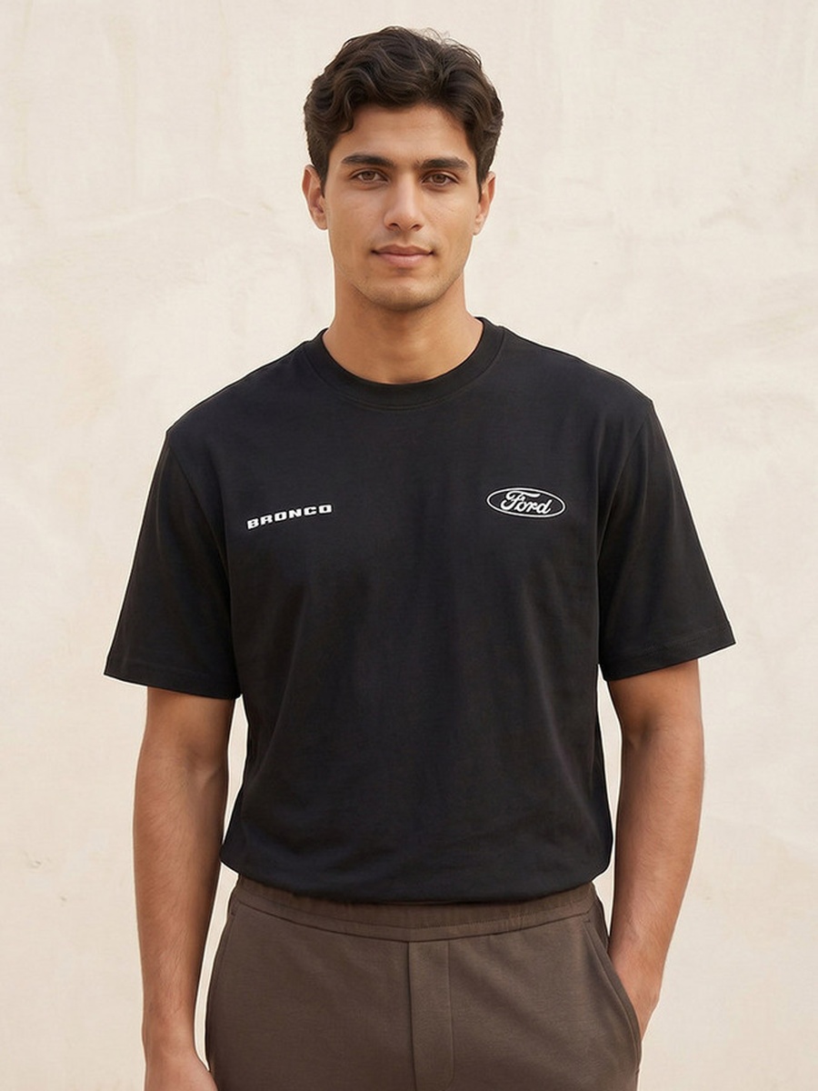 Ford Regular Fit Crew Neck Short Sleeves T-Shirt