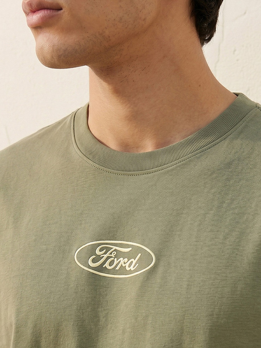 Bronco Regular Fit Crew Neck Short Sleeves T-Shirt