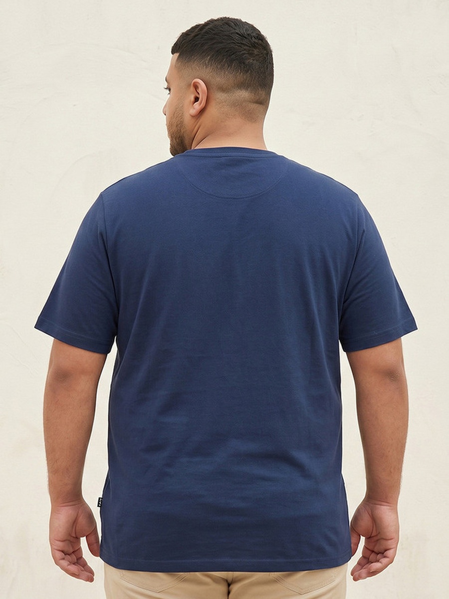 Plus Crew Neck Short Sleeves Slogan Print T-Shirt