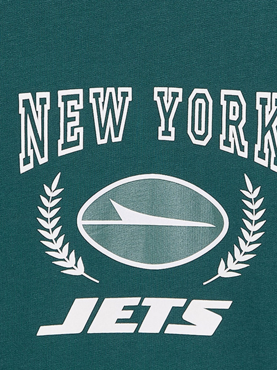 Plus New York Jets Crew Neck Short Sleeves T-Shirt