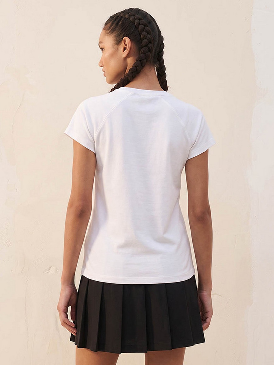 T-Shirt with Slogan Print