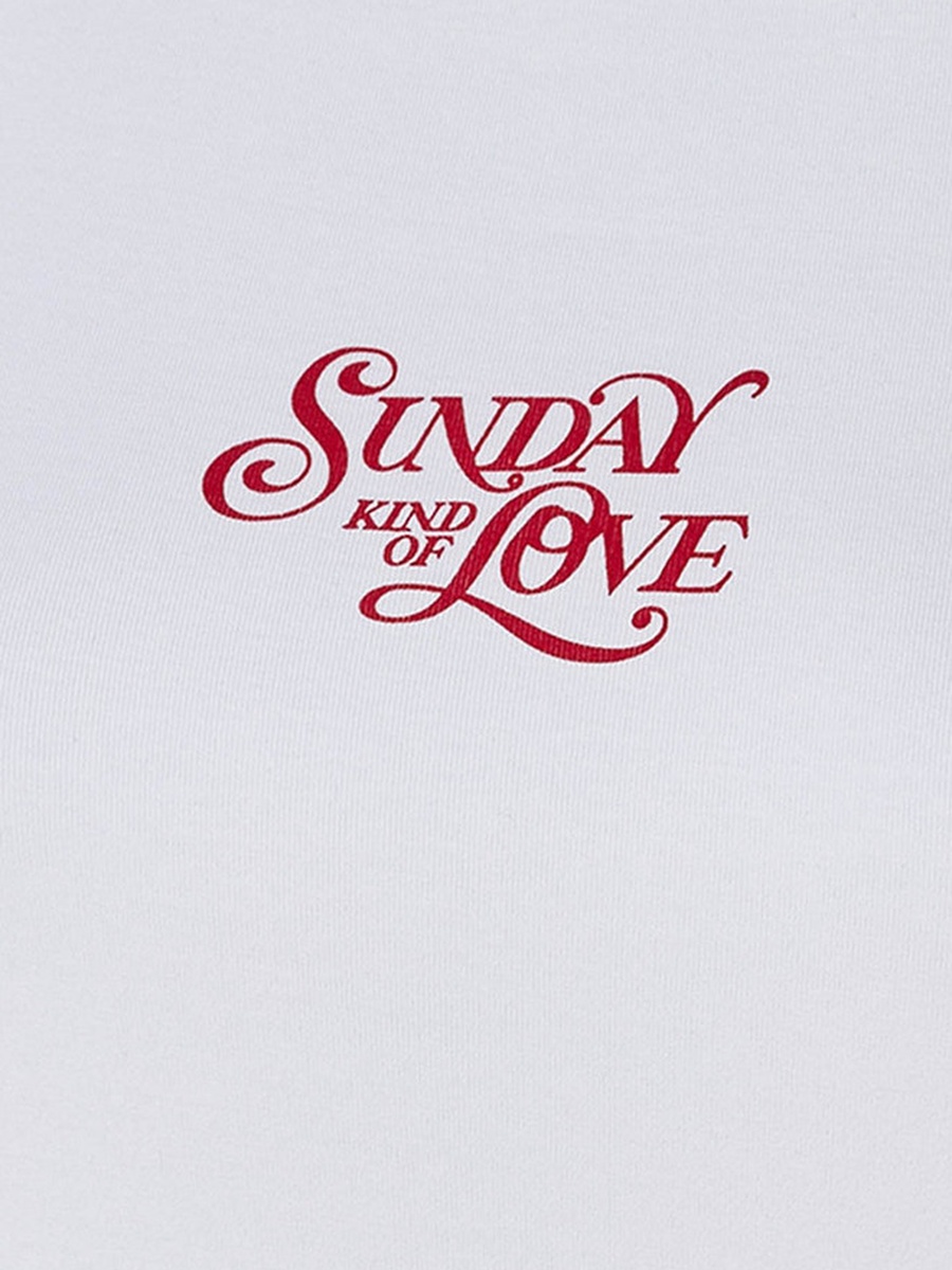 T-Shirt with Slogan Print