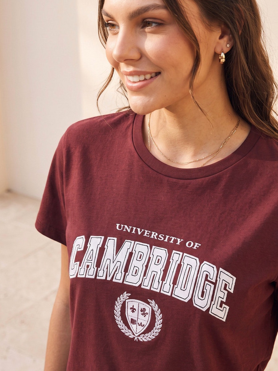 Cotton T-Shirt with Embroidery