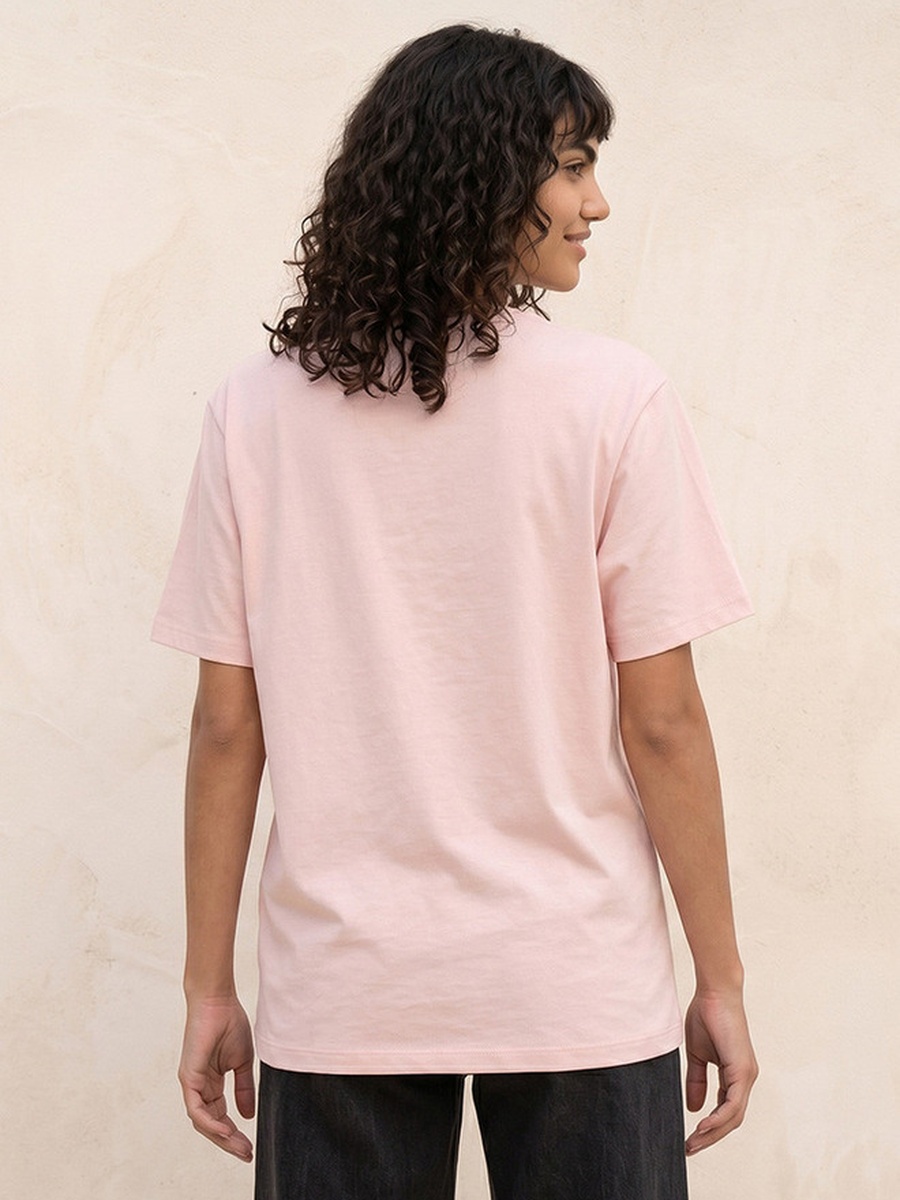 T-Shirt with Typographic Print