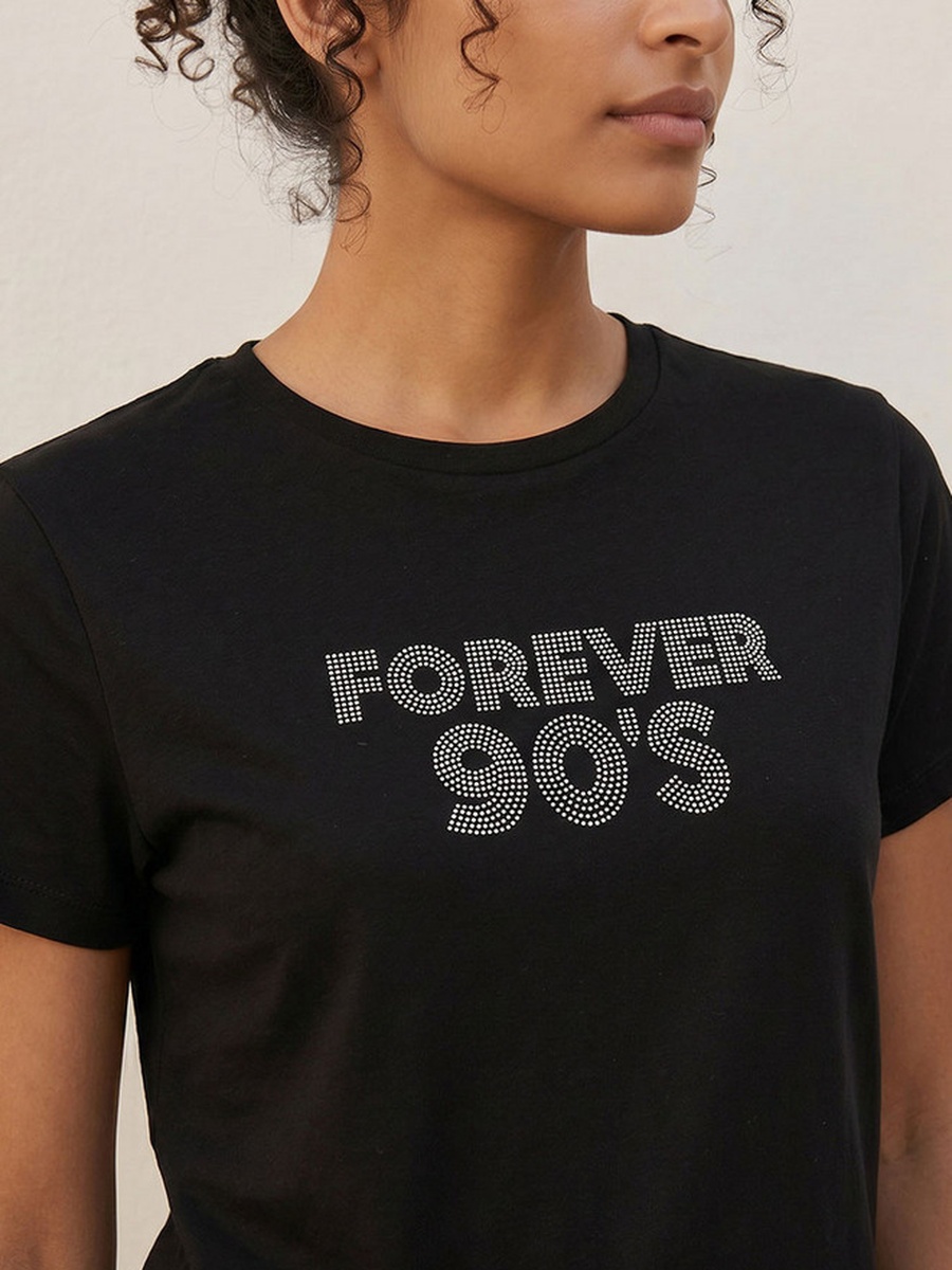 Cotton Embellished T-Shirt