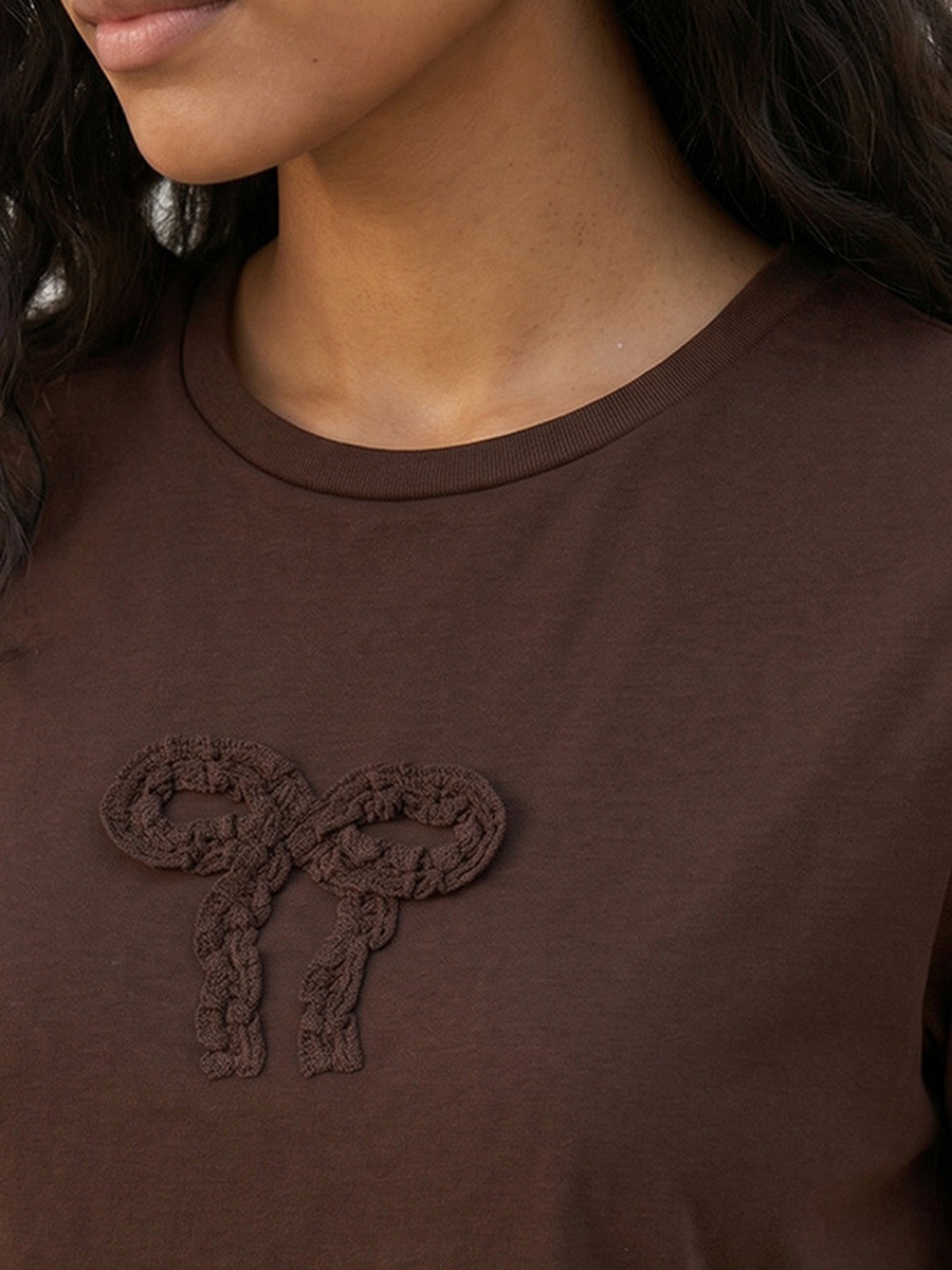 Cotton Applique T-Shirt