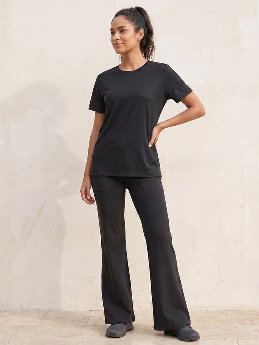 Soft Touch Textured T-Shirt