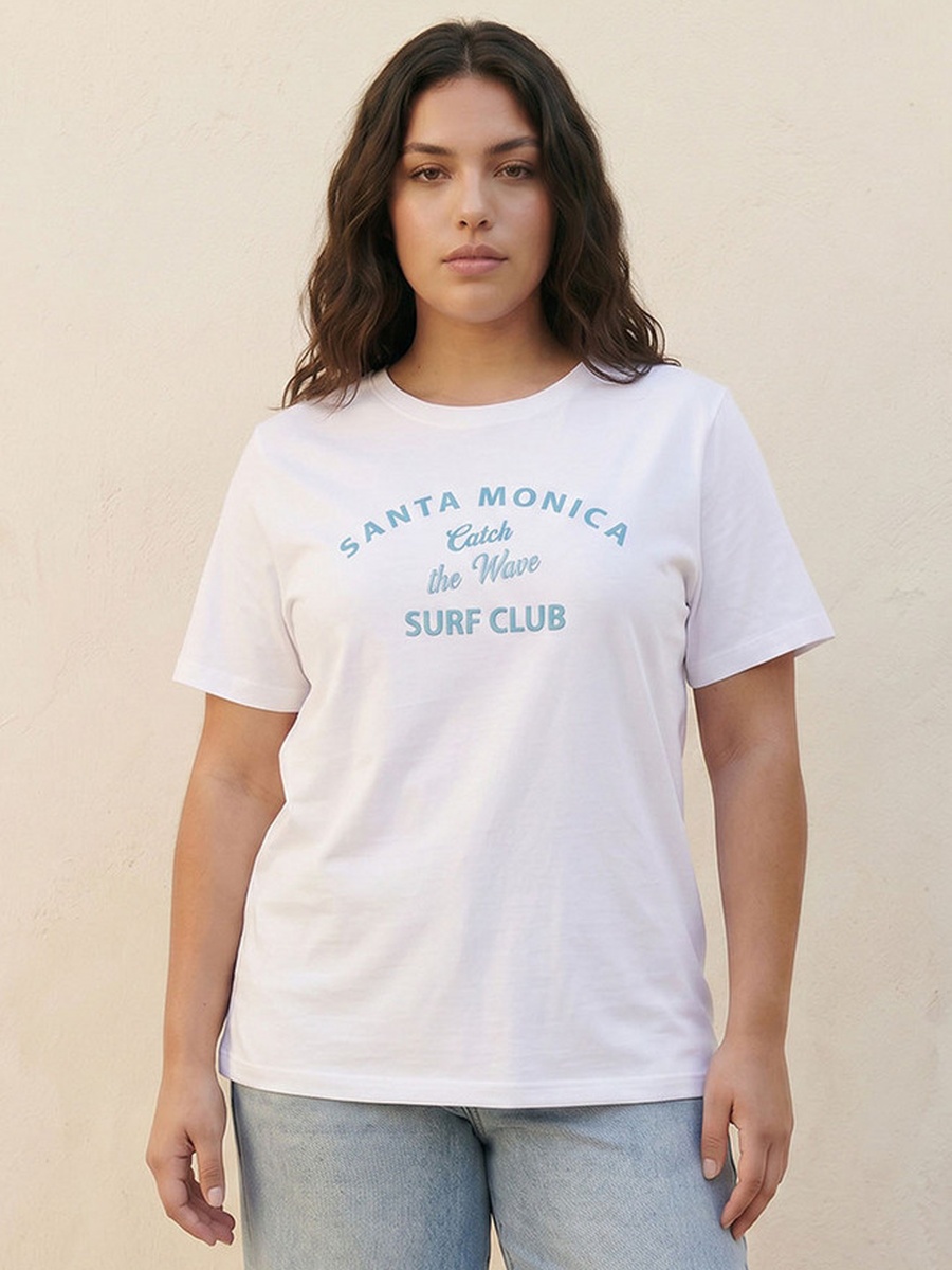 Slogan Graphic T-Shirt