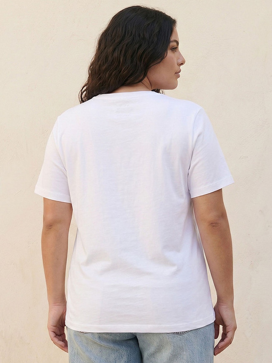 Slogan Graphic T-Shirt