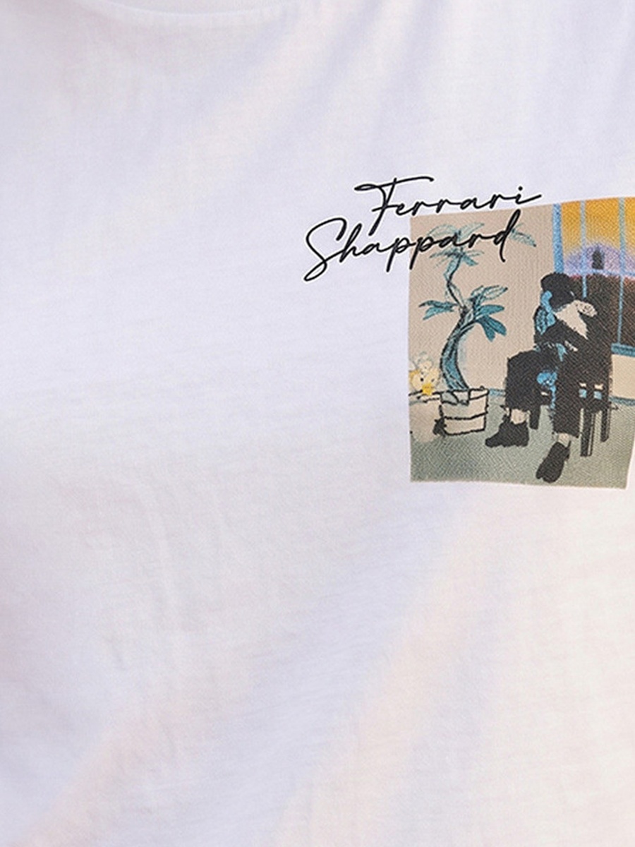 Ferrari Sheppard Cotton T-Shirt