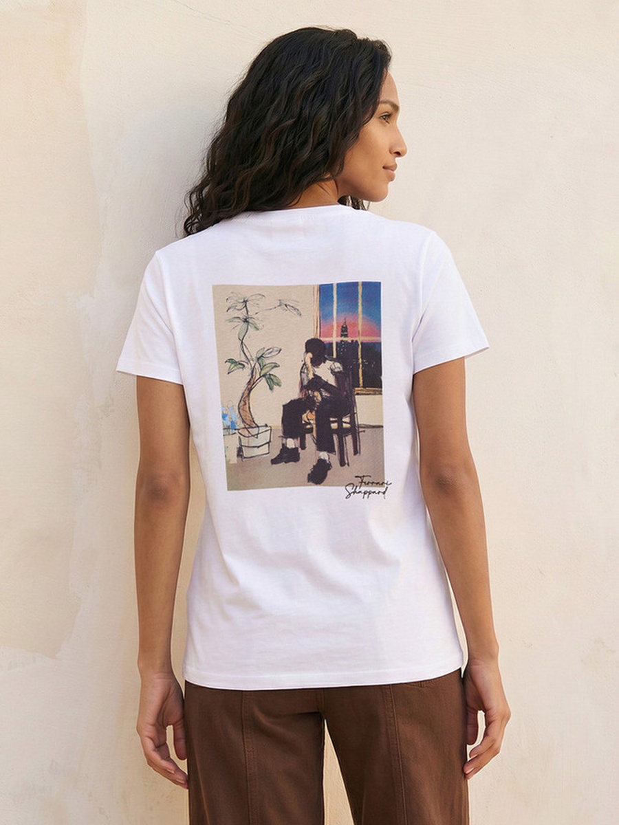 Ferrari Sheppard Cotton T-Shirt