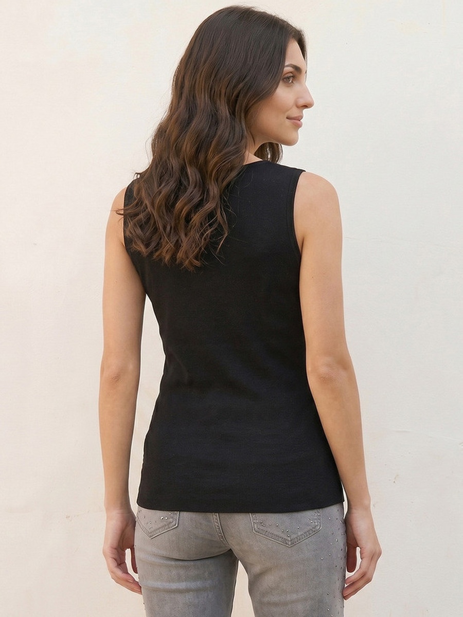Tank Top with Embellished Detail