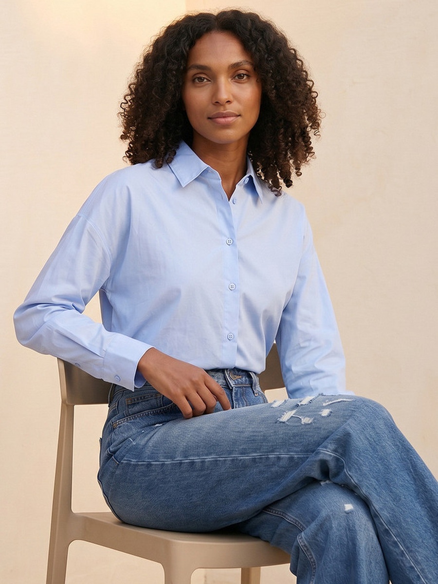 Oversized Longline Shirt