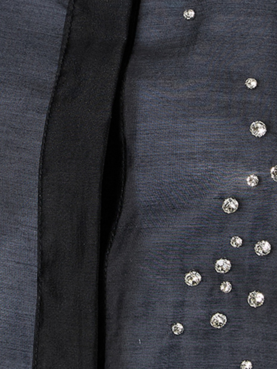 Shirt with Rhinestone Embellishments