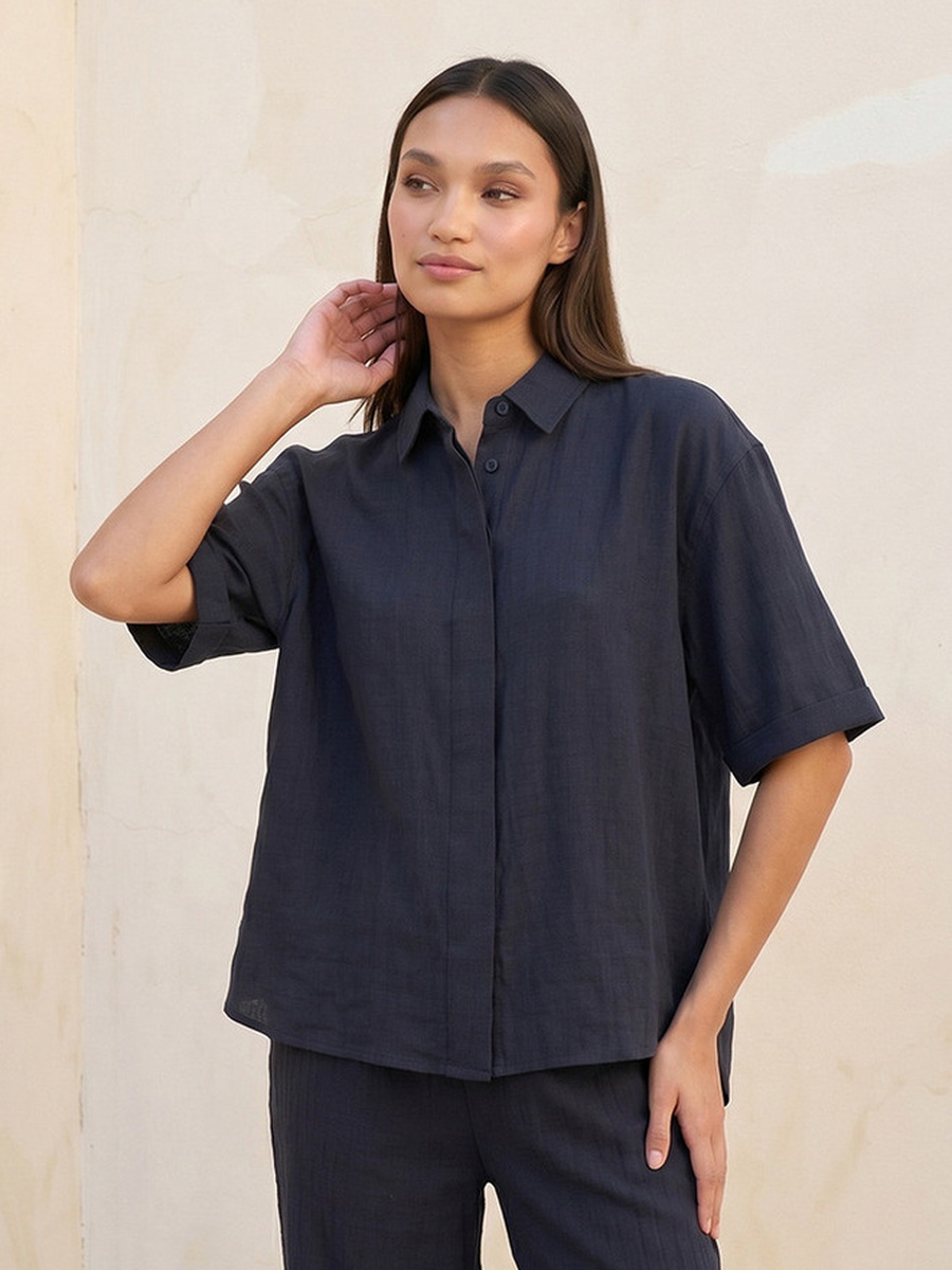 Shirt with Hidden Placket