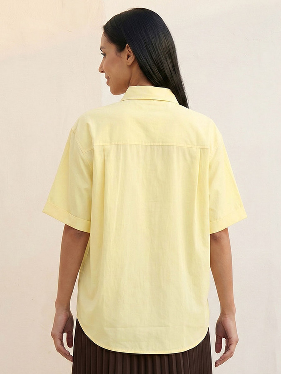 Shirt with Concealed Placket