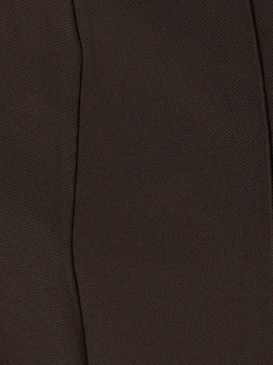 Mid-Rise Pants with Flared Hem