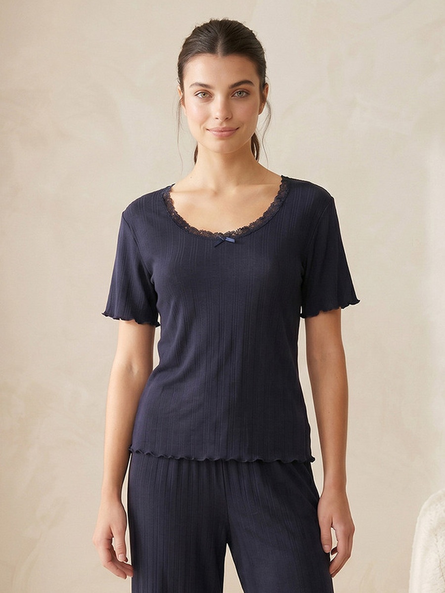 Pyjama Set with Top and Trousers
