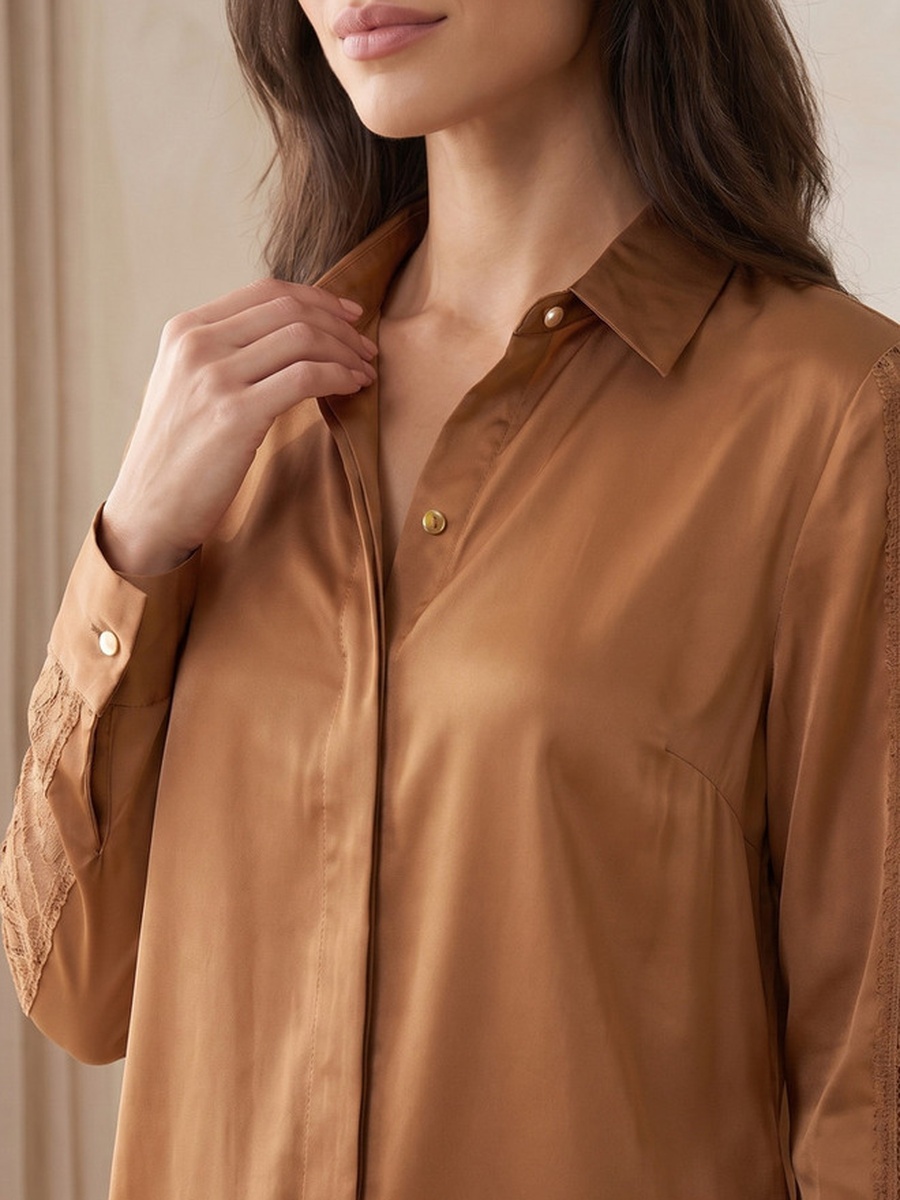 Pyjama Set with Shirt and Trousers