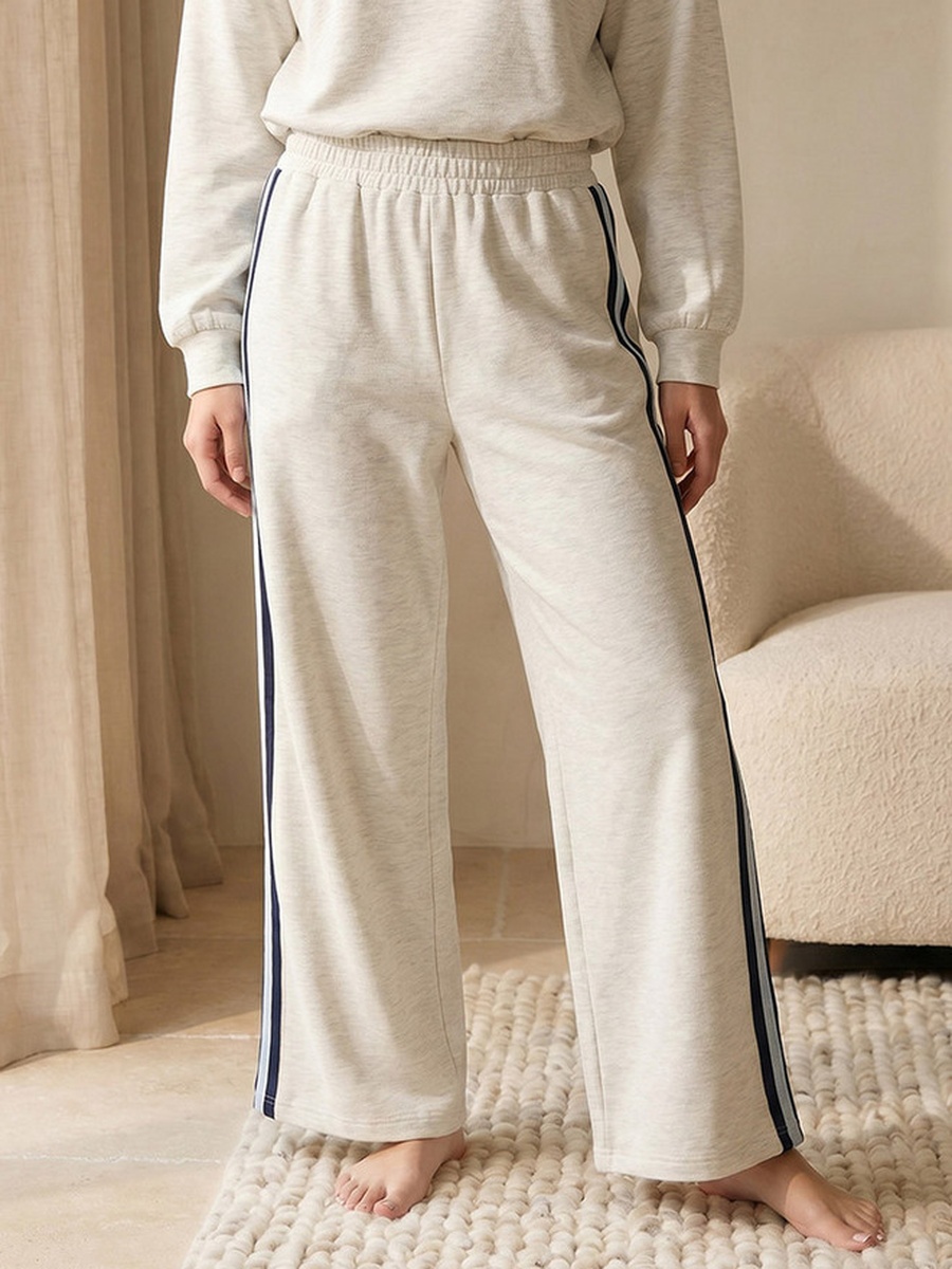 Viscose Pyjama Set with Sweatshirt and Pants