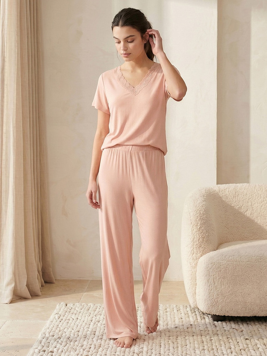 Pyjama Set with Top and Trousers