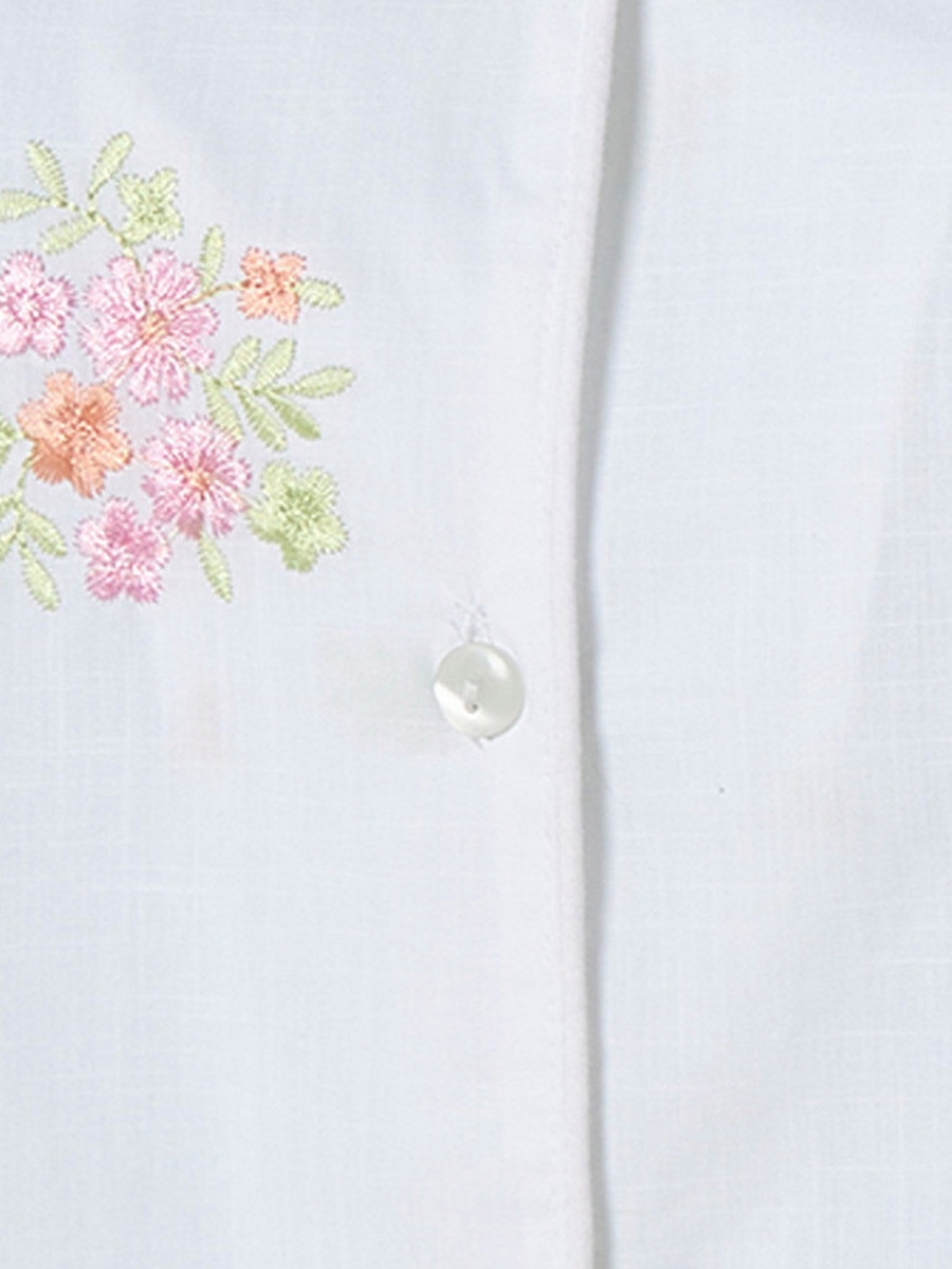 Pyjama Set with Button-Down Shirt and Trousers