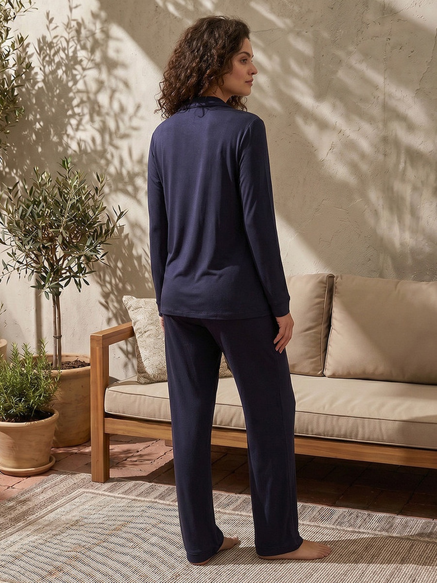 Pyjama Set with Shirt and Trousers