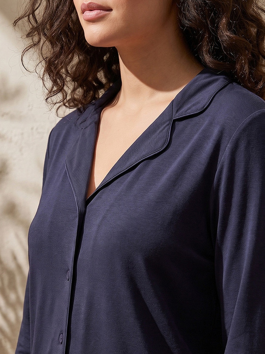 Pyjama Set with Shirt and Trousers