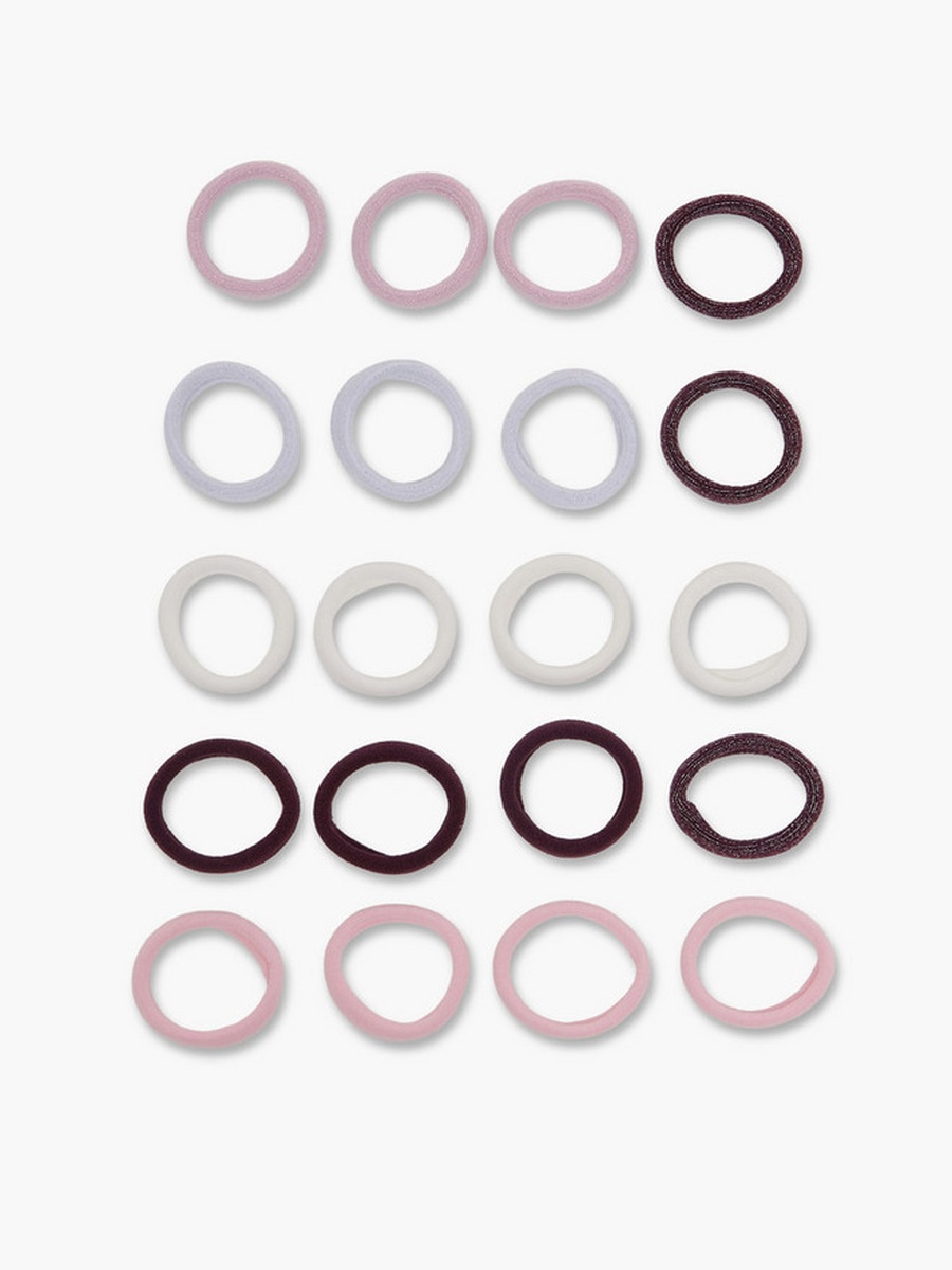 Pack of 20 Elastic Hair Ties