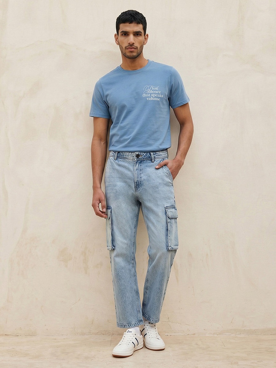 Cotton Cargo Jeans