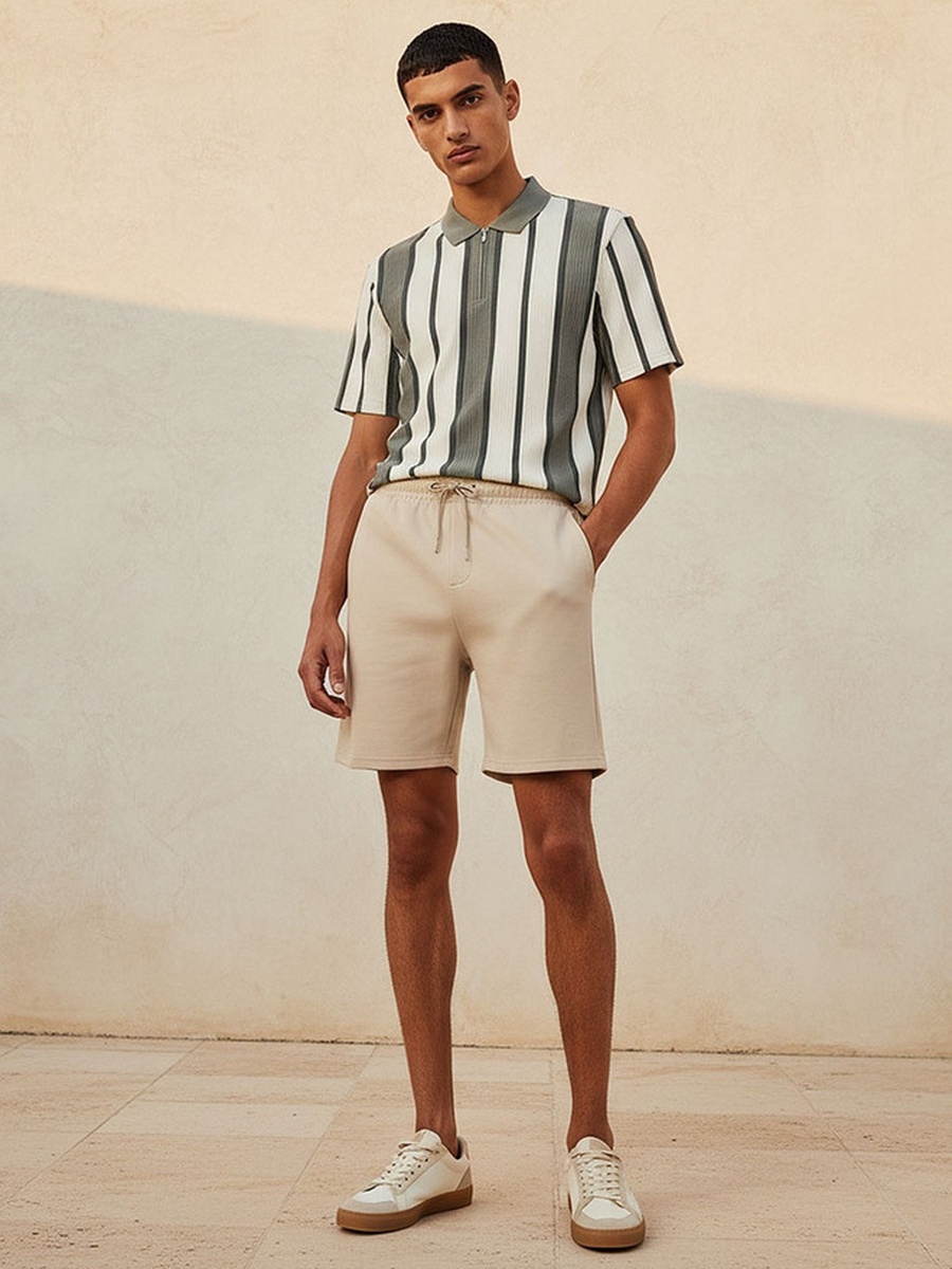 Regular Fit Scuba Shorts