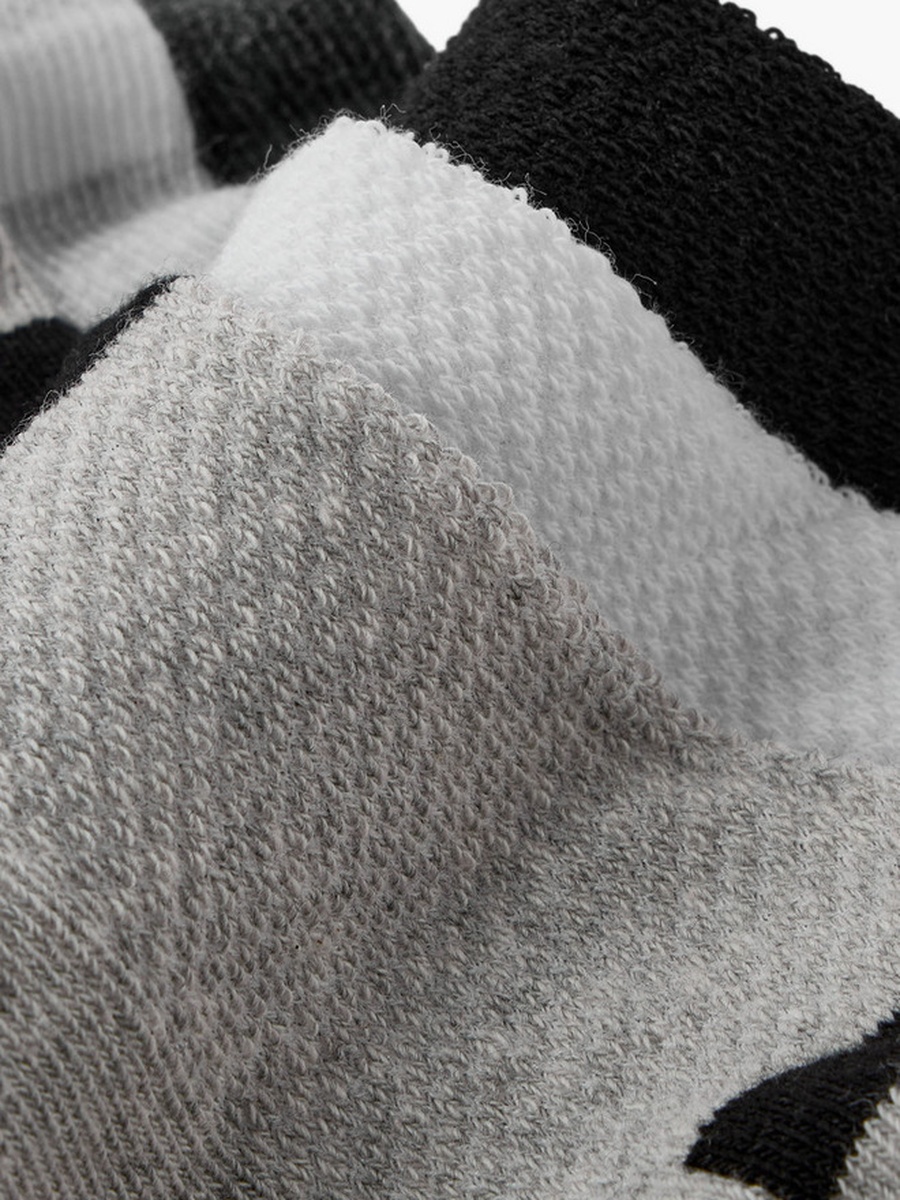 Men Half Terry Ankle Length Socks - Set of 3