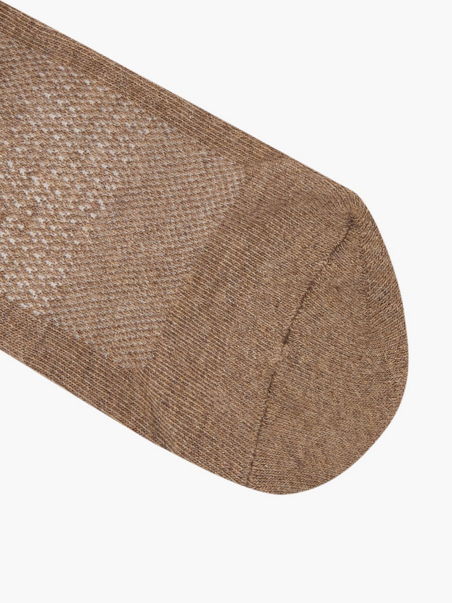 Men Half Terry Crew Length Socks - Set of 3