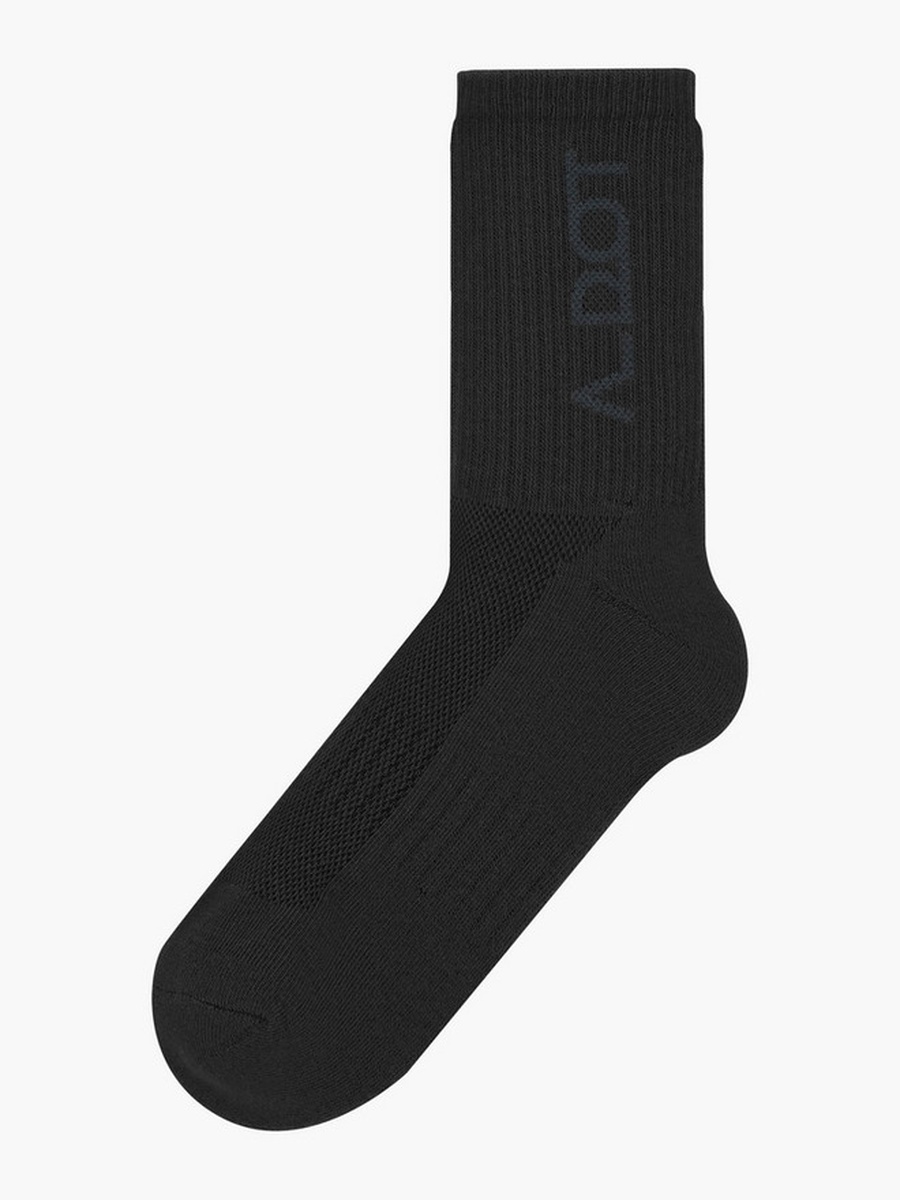 Men Half Terry Crew Length Socks - Set of 3