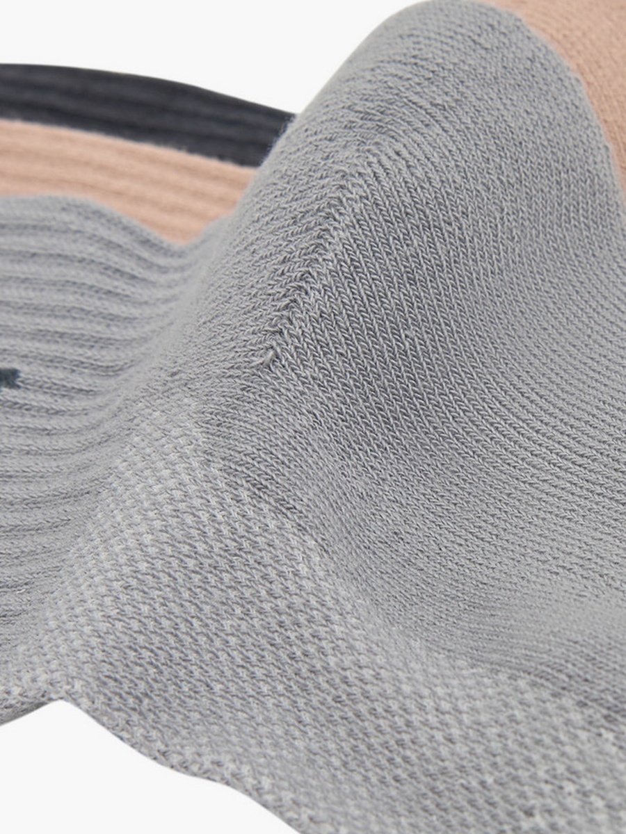 Men Half Terry Crew Length Socks - Set of 3