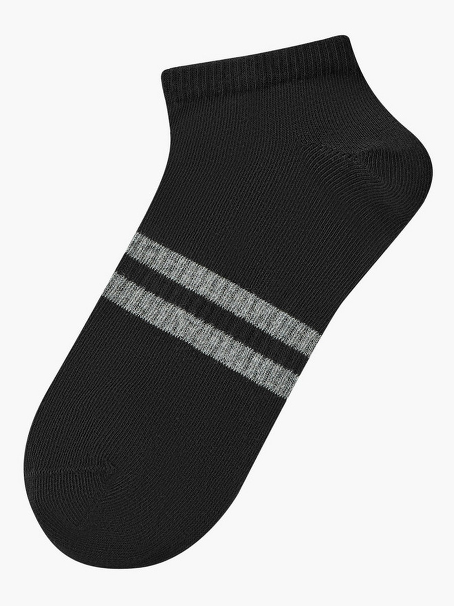 Men Non Terry Ankle Length Socks - Set of 3