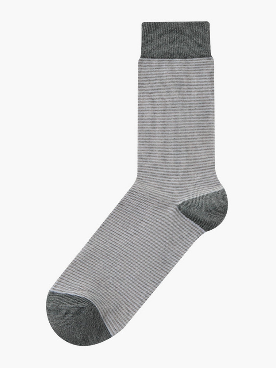 Men Ribbed Formal Socks - Set of 5