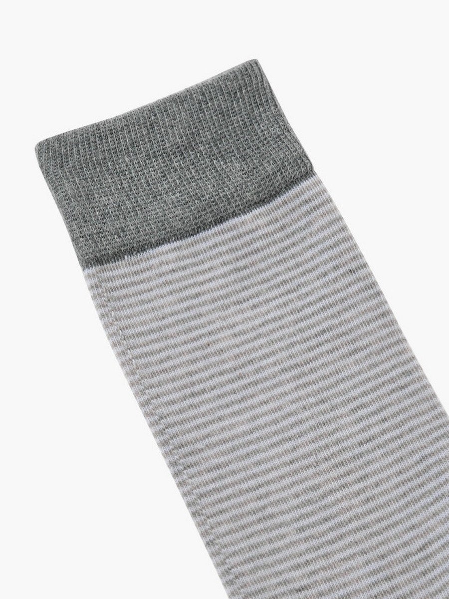 Men Ribbed Formal Socks - Set of 5