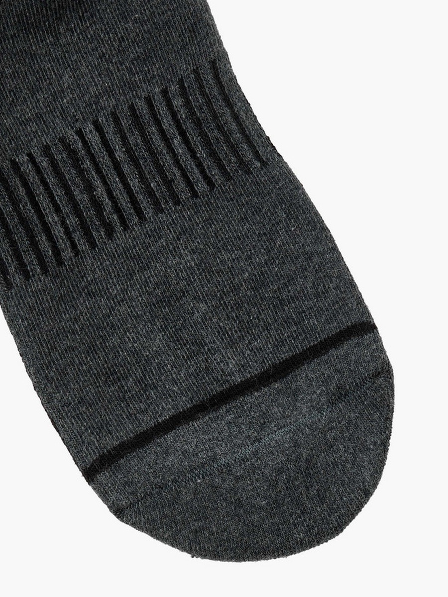 Men Half Terry Ankle Length Socks - Set of 3