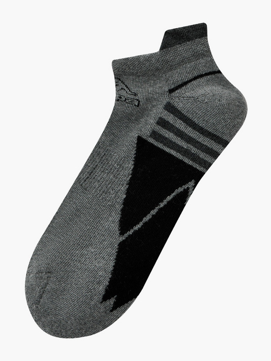 Men Half Terry Ankle Length Socks - Set of 3