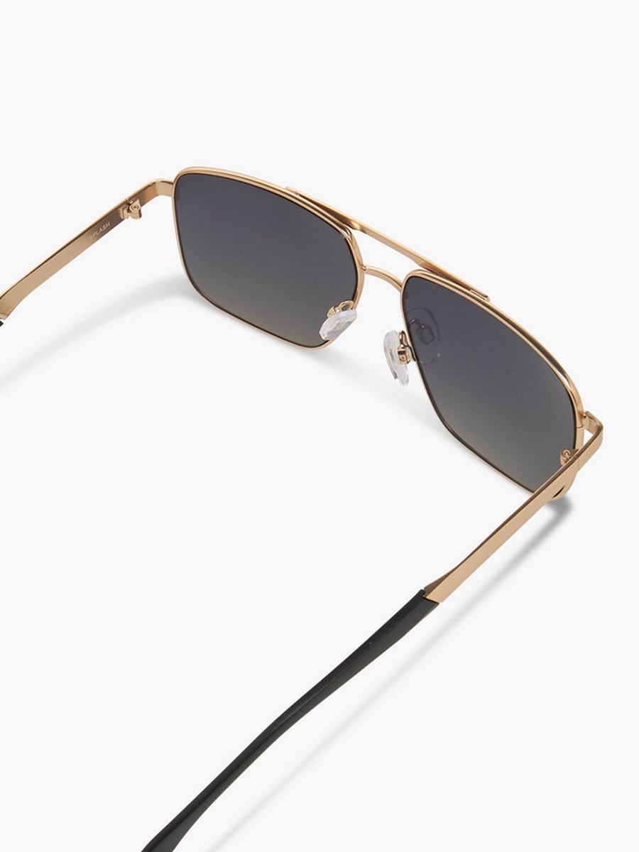 Men Black Lens Sunglasses