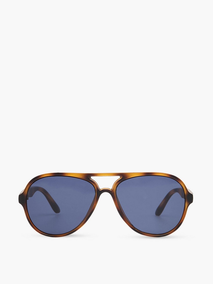 Men Aviator Blue Lens Sunglasses
