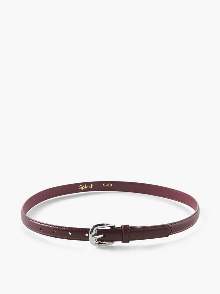 Set of 2 - Belt with Pin Buckle Closure