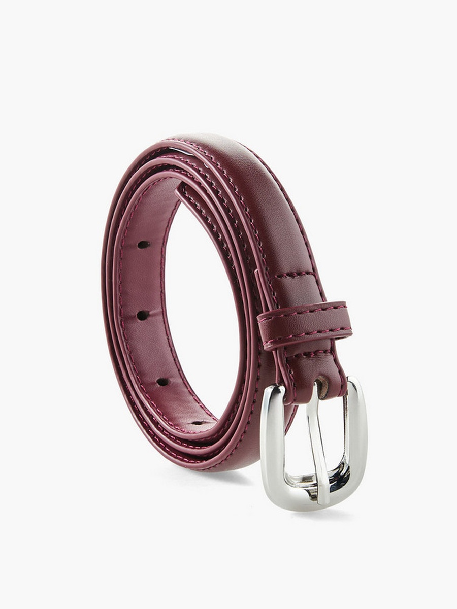 Set of 2 - Belt with Pin Buckle Closure