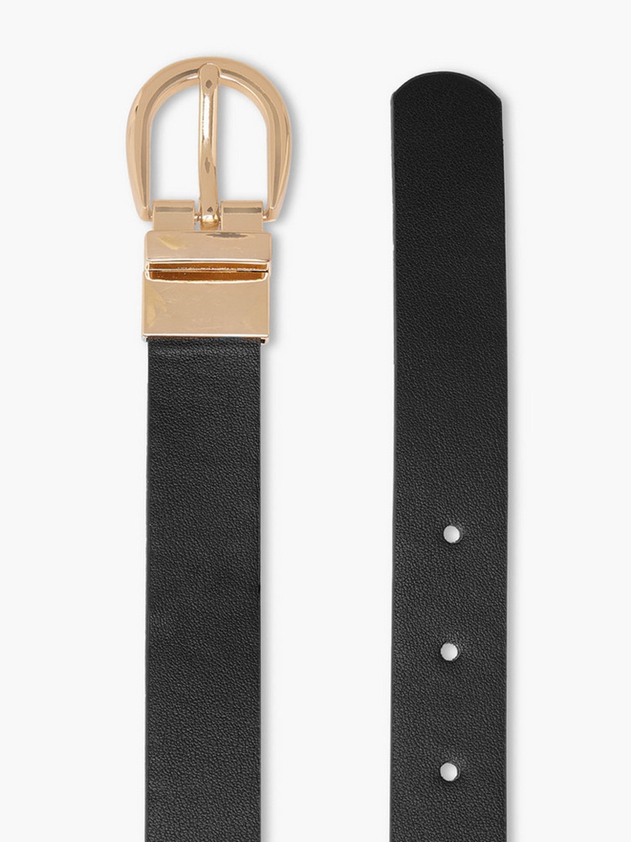 Textured Pin Buckle Belt