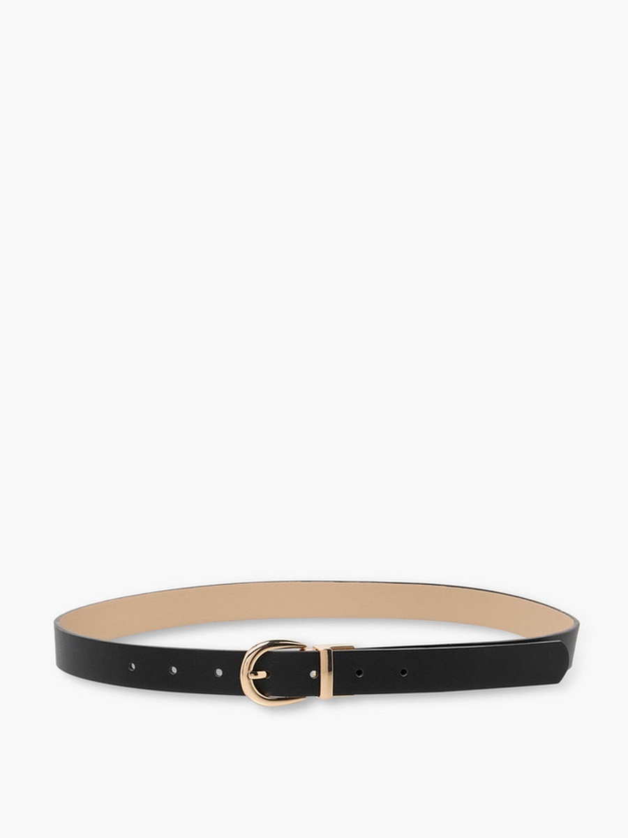 Textured Pin Buckle Belt