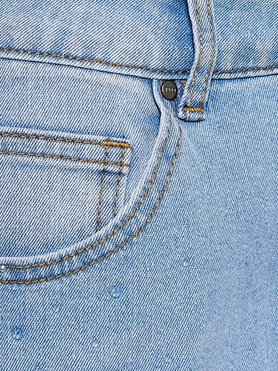 Flared Embellished Jeans