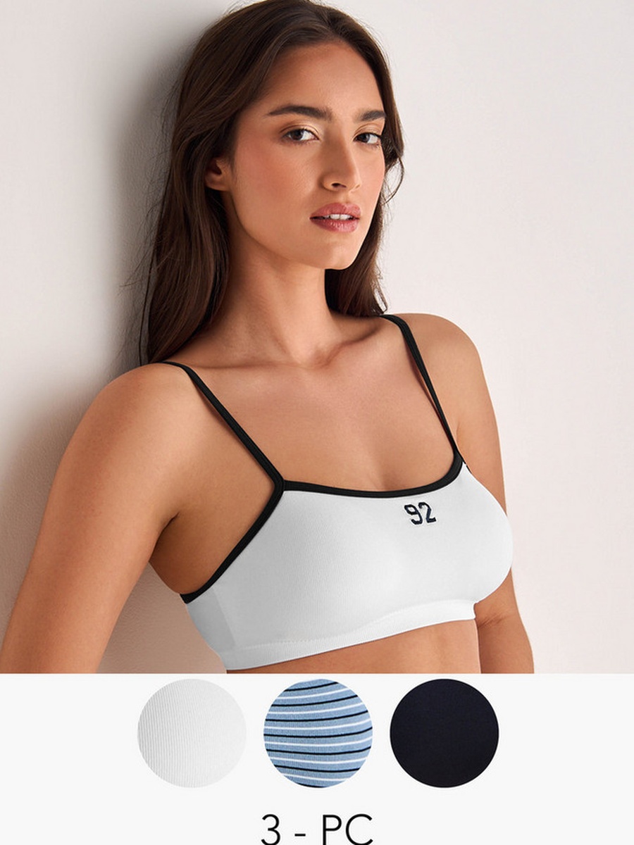 3-Pack Seamless Bra
