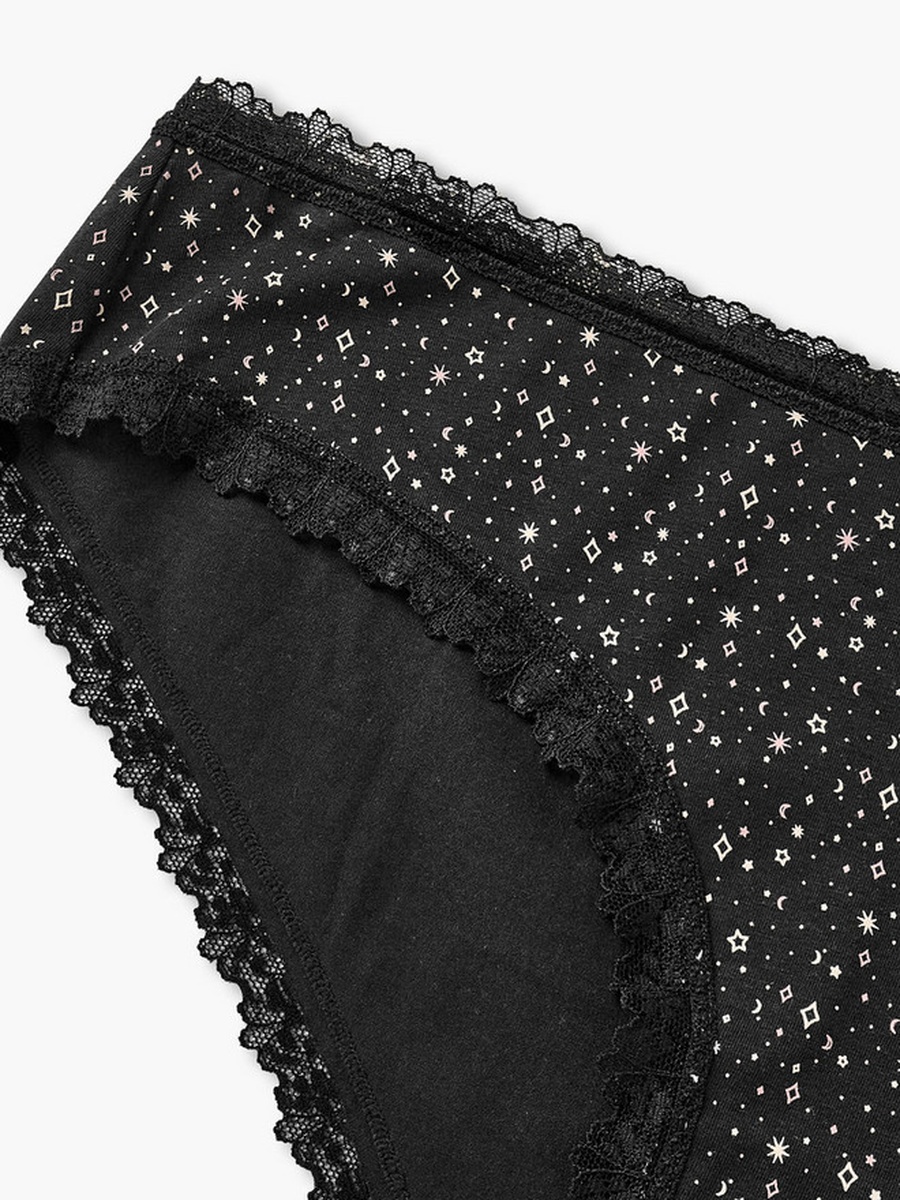 Printed Bikini Briefs